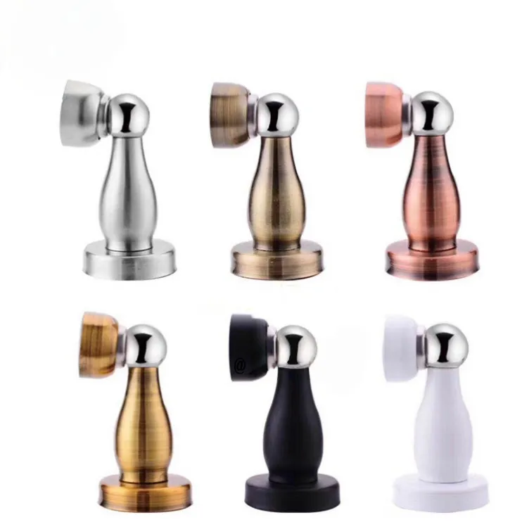 Real shot DS001 Stainless Steel Door Stopper with varied colors, hardware fitting for residential & commercial doors