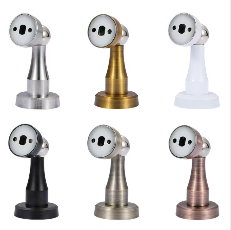 Real shot DS002 Stainless Steel Door Stopper in assorted colors, universal door hardware for home & commercial usage