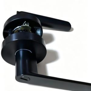 Heavy Duty Bathroom Tubular Lever Lock 712BL-BK Matte Black