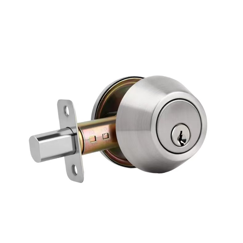 Single Deadbolt Lock D101SS stainless steel deadbolt for wooden doors