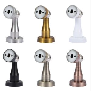 Real shot DS002 Stainless Steel Door Stopper in assorted colors, universal door hardware for home & commercial usage