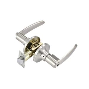 satin nickel tubular lever lock 803SN-ET for wooden doors