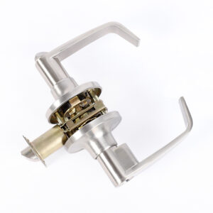 satin nickel tubular lever lock 805SN-ET for wooden doors
