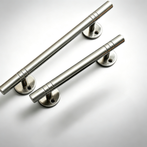P101SS solid stainless steel cabinet pull handle, solid core wardrobe drawer bar pull wholesale