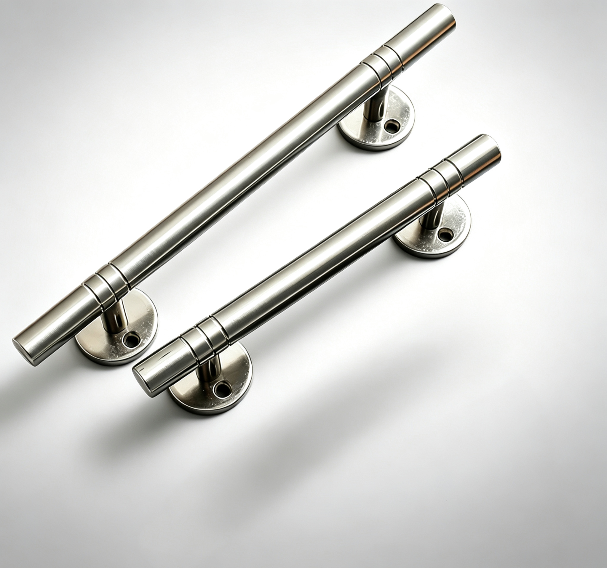 P101SS solid stainless steel cabinet pull handle, solid core wardrobe drawer bar pull wholesale