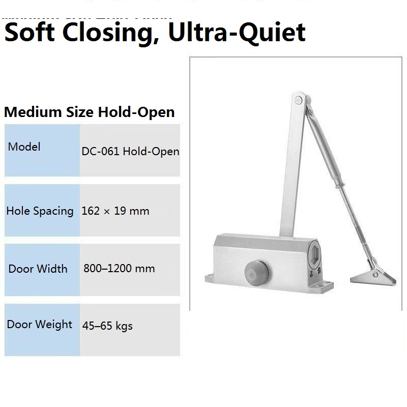 DC-061 hydraulic door closer hold-open type