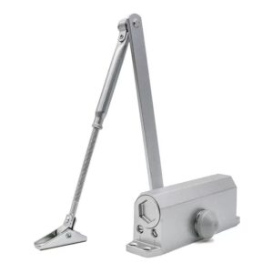 Hydraulic door closer with automatic and hold-open types